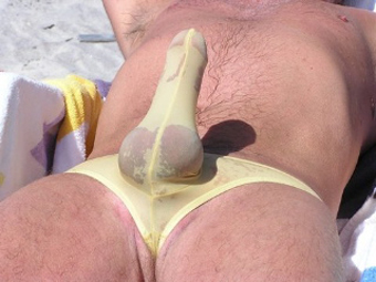 Illustration for article titled The Grossest Male Swimsuit Evs